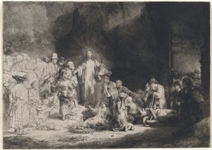Christus Predikend (De Honderd Guldens Prent)