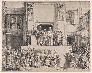 Christus gepresenteerd aan het volk, 1655