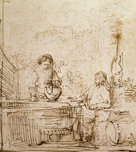 Christus en de vrouw van Samaria
