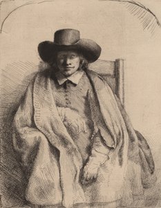 Clement de Jonghe (1651) door Rembrandt van Rijn