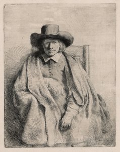 Clement de Jonghe, Prentverkoper door Rembrandt van Rijn