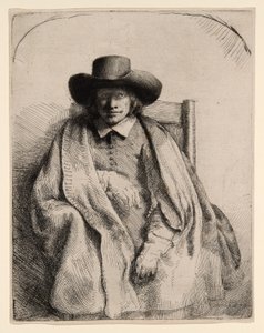 Clement de Jonghe, Prentverkoper door Rembrandt van Rijn