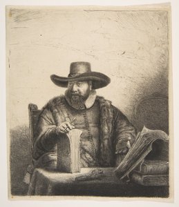 Cornelis Claesz Anslo, Predikant door Rembrandt van Rijn