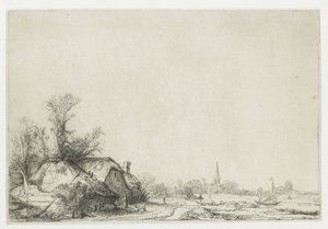 Cottage naast een kanaal met uitzicht op Ouderkerk