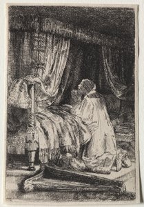 David in gebed