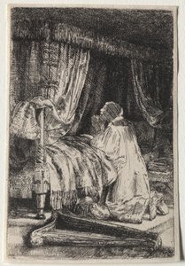 David in gebed, 1652