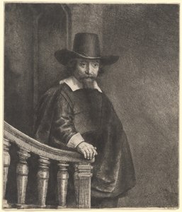 Ephraim Bonus door Rembrandt van Rijn
