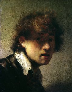 Hoofd van een jonge man of zelfportret, 1629