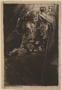 Jakobsladder door Rembrandt van Rijn