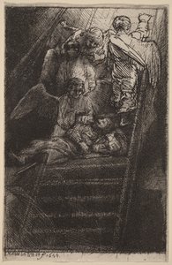 Jakobsladder door Rembrandt van Rijn