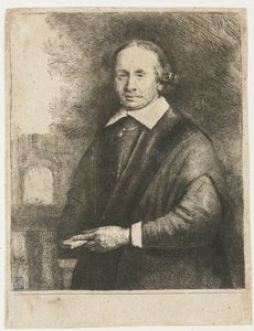 Jan Antonides van der Linden door Rembrandt van Rijn