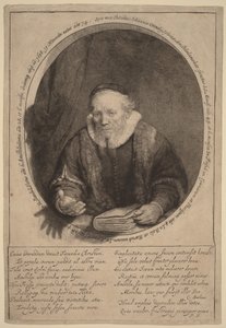 Jan Cornelisz. Sylvius door Rembrandt van Rijn