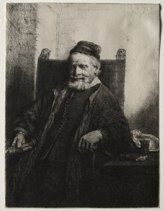 Jan Lutma, Goudsmid door Rembrandt van Rijn