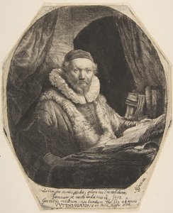 Jan Uytenbogaert door Rembrandt van Rijn
