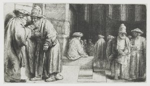 Joden in de synagoge