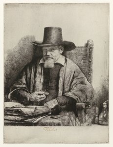 Portret van Arnold Tholinx door Rembrandt van Rijn