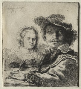 Rembrandt en zijn Vrouw Saskia