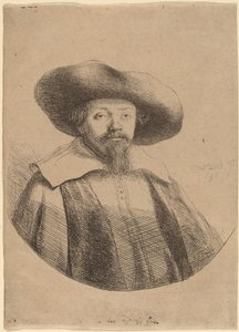 Samuel Menasseh ben Israel door Rembrandt van Rijn