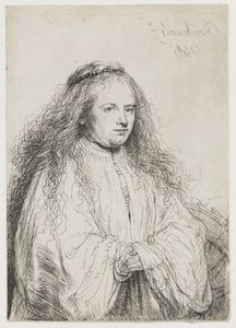 Saskia als St. Catharina van Alexandrië St. Catharina (