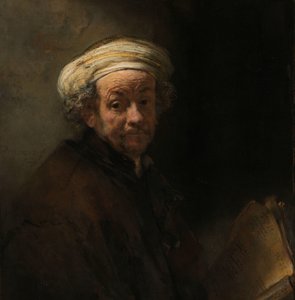Zelfportret als de apostel Paulus