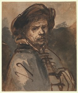 Zelfportret, 1635-40 door Rembrandt van Rijn