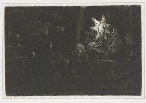 Ster van de Koningen door Rembrandt van Rijn