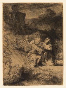 De Agonie in de Tuin door Rembrandt van Rijn