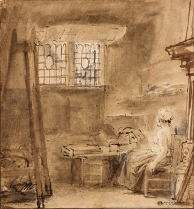 Het atelier van de kunstenaar