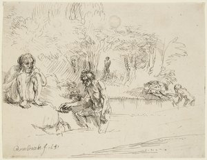  door Rembrandt van Rijn