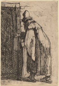 De Blindheid van Tobit: een Schets door Rembrandt van Rijn