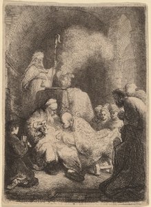 De besnijdenis: kleine plaat