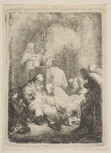 De Besnijdenis: Kleine Plaat, ca. 1630