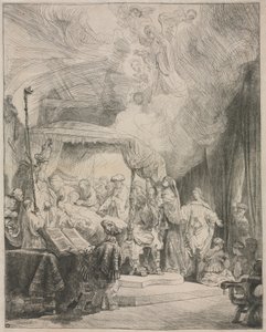 De Dood van de Maagd, 1639 door Rembrandt van Rijn