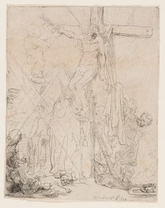 De Kruisafneming: Een Schets door Rembrandt van Rijn