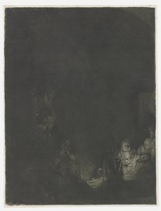 De graflegging door Rembrandt van Rijn