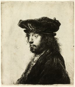 Het Vierde Oosterse Hoofd door Rembrandt van Rijn