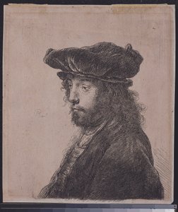 Het vierde oosterse hoofd, c.1635 door Rembrandt van Rijn