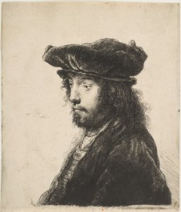 Het Vierde Oosterse Hoofd door Rembrandt van Rijn