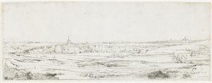 Het veld van de goudweger, 1651 door Rembrandt van Rijn