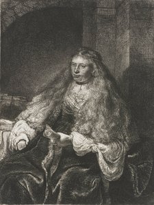 De Grote Joodse Bruid, 1635 door Rembrandt van Rijn