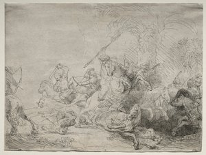 De grote leeuwenjacht
