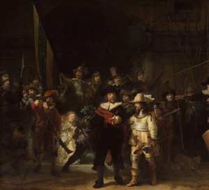 De Nachtwacht door Rembrandt van Rijn