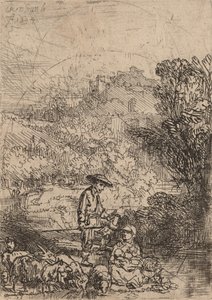 De herder en zijn familie, 1644