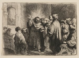 De Schatting door Rembrandt van Rijn