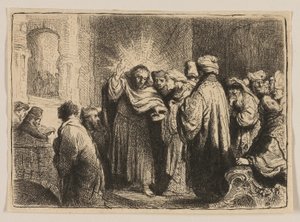 De Schatting door Rembrandt van Rijn