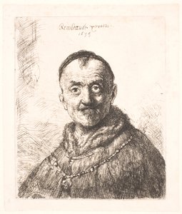 Het eerste oosterse hoofd (Rembrandts vader?)