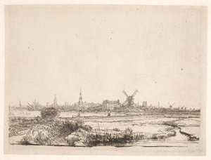 Uitzicht op Amsterdam