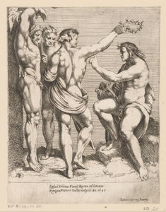 Apollo en Marsyas door Remy Vuibert