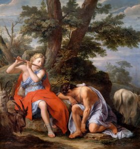 Frans:  Mercure et Argus Mercurius en Argus