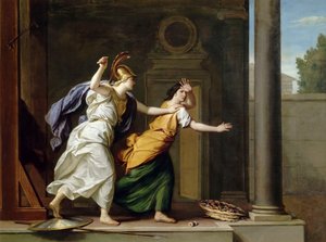 Minerva en Arachne